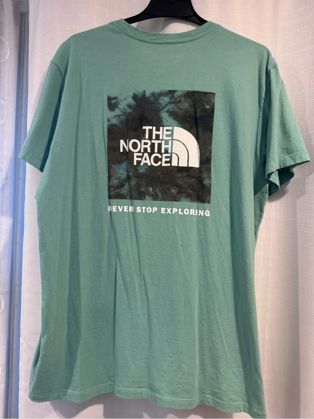 The North Face Men's Classic Logo T-Shirt - Teal Seafoam Green XL